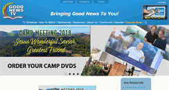 Desktop Screenshot of mygoodnewstv.com